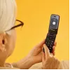 Telemóvel de concha Panasonic KX-TU410EXB preto