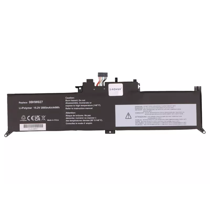 Bateria principal 2-Power - bateria recarregável - 44 mAh