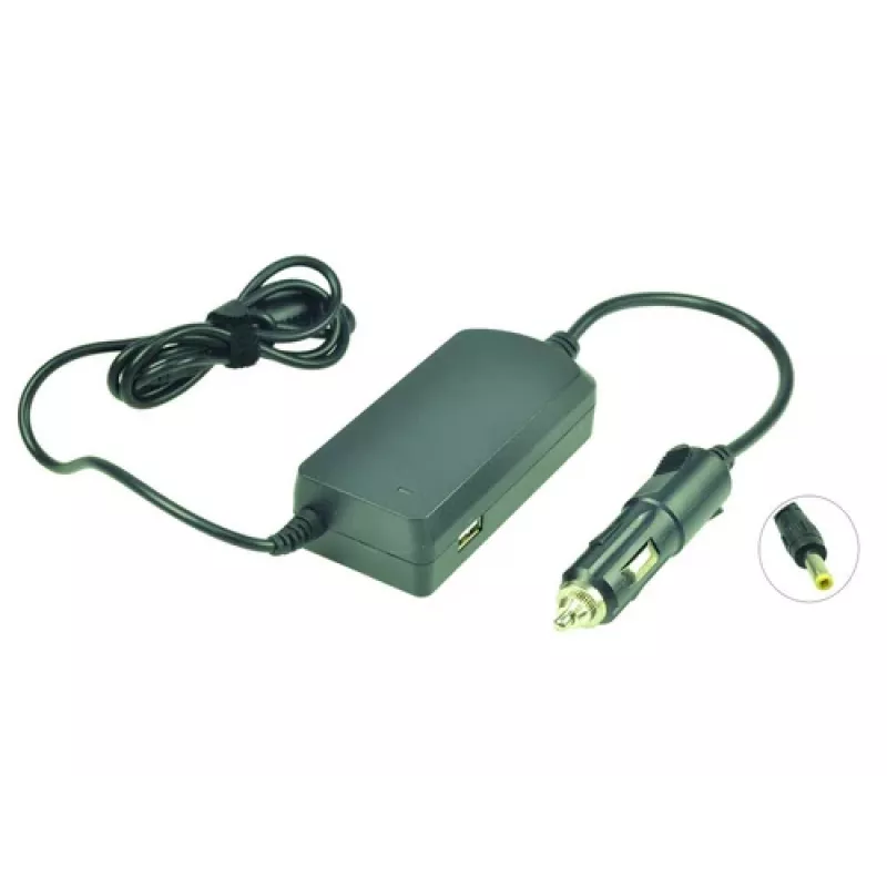 Fonte de alimentação e transformador de tensão 2-POWER CCC0735G, 45 W, automóvel, preto