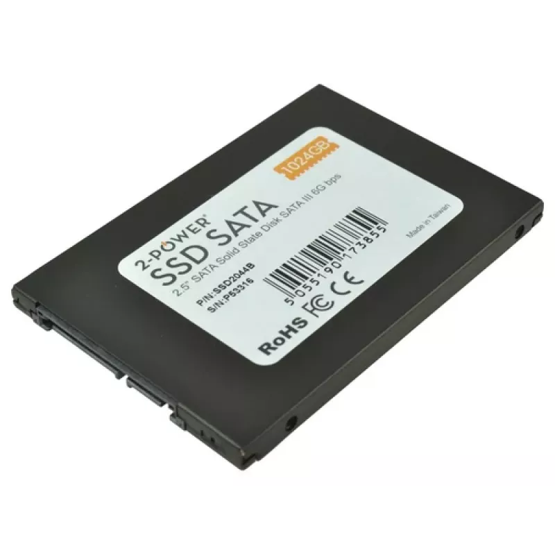 SSD interna 2-POWER SSD2044B, 1 TB, 2,5 polegadas, SATA III, 6 Gbit/s