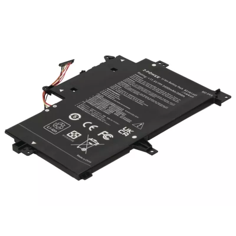 Bateria principal 2-Power para Asus Transformer Book Flip TP500LA - 3400 mAh