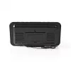 Nedis CLAR004BK rádio-despertador com visor LED, sintonizador FM, alarme duplo, projeção, AUX, preto