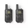 Nedis conjunto de walkie-talkies WLTK0500BK alcance de 5 km 8 canais PMR446