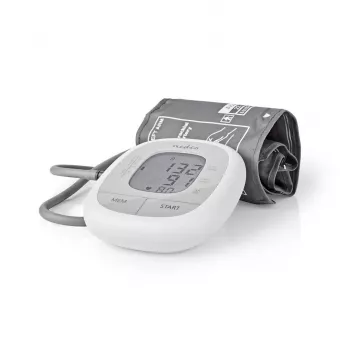 Nedis HCBL400WT medidor de tensão arterial, braço, ecrã LCD, braçadeira 22-42 cm, branco