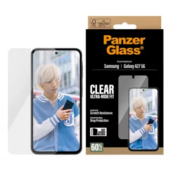 PanzerGlass Ultra-Wide Fit EasyAligner Película de proteção de ecrã para Samsung Galaxy A27 5G