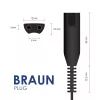Fonte de alimentação Akyga AK-PD-08 para depiladora Braun Silk-épil 5 / 7 / 9, 12 V / 0,4 A, 4,8 W, 1,5 m