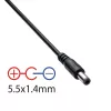 Fonte de alimentação Akyga AK-PD-32 para teclados Casio, 9 V, 1 A, 9 W, 5,5 x 1,4 mm, 1,5 m