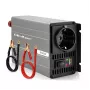 Inversor de potência de onda MS Qoltec 12V para 230V 300/600W USB compatível com LiFePO4 GEL AGM