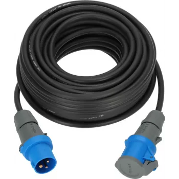 Brennenstuhl extensão elétrica 25m CEE 230V/16A H07RN-F 3G 2.5mm² preto