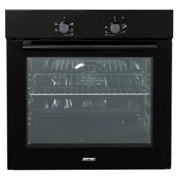 MPM MPM-63-BO-12T forno elétrico de encastrar 65L preto/aço inoxidável