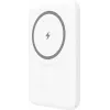 Power bank YENKEE 501 WH SILIC 5000mAh MagSafe PD 20W branco