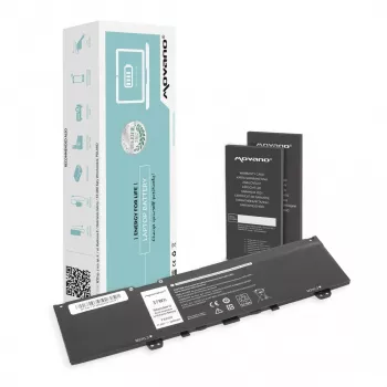 Bateria MITSU Y5XF9 para Dell Inspiron 13 5370 7373 7386 - 3200 mAh (37 Wh)