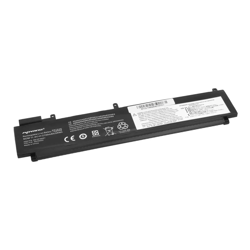 Bateria MITSU para Lenovo ThinkPad T460s T470s - traseira - 2100 mAh (24 Wh)