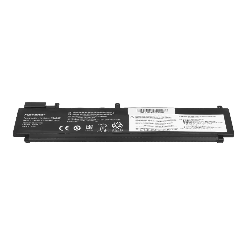 Bateria MITSU para Lenovo ThinkPad T460s T470s - traseira - 2100 mAh (24 Wh)