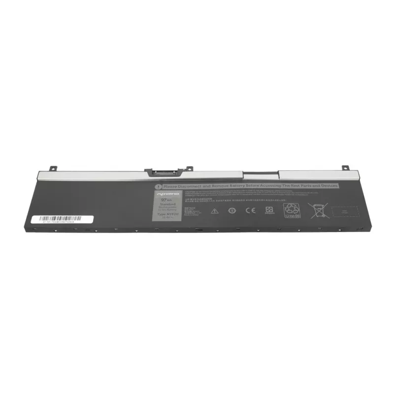 Bateria MITSU NYFJH para Dell Precision 7530 7540 7740 - 8500 mAh (97 Wh)