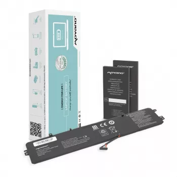 Bateria MITSU L14M3P24 L14S3P24 para Lenovo IdeaPad 700-15ISK - 4000 mAh (44 Wh)