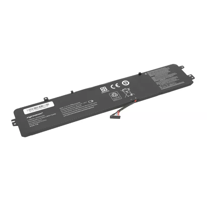 Bateria MITSU L14M3P24 L14S3P24 para Lenovo IdeaPad 700-15ISK - 4000 mAh (44 Wh)