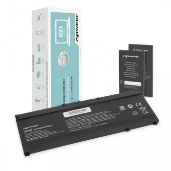 Bateria MITSU SR03XL para HP Gaming 15 17 Omen 15-DC - 4380 mAh (51 Wh)