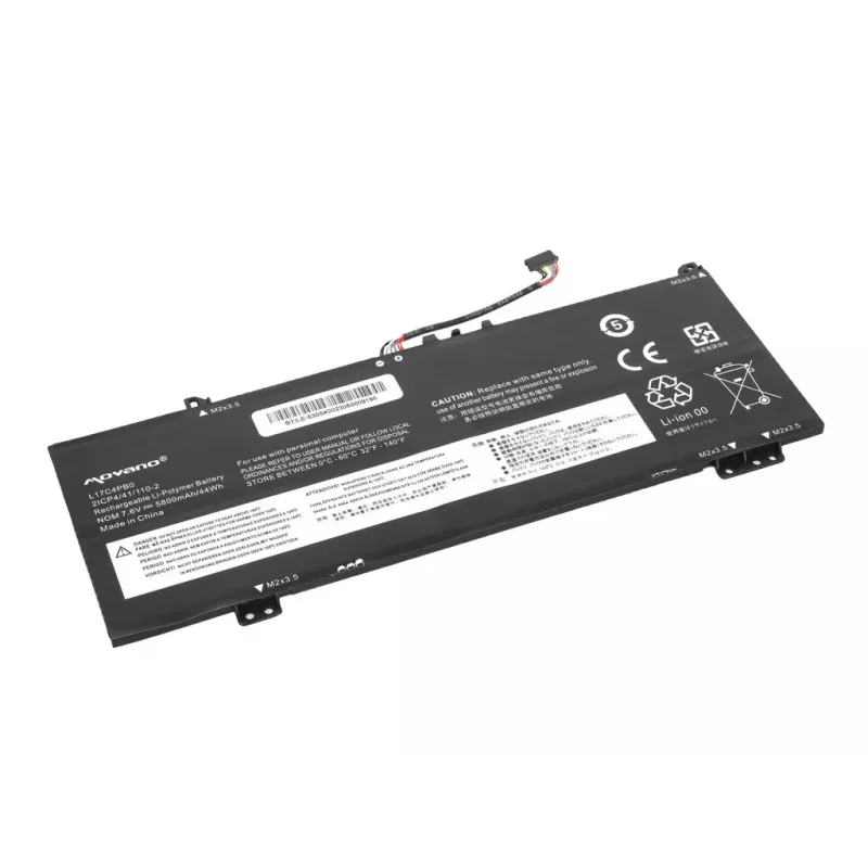 Bateria MITSU L17C4PB0 L17M4PB0 para Lenovo Yoga 530-14IKB - 5800 mAh (44 Wh)