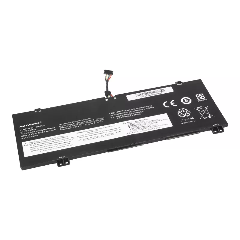 Bateria MITSU L18M4PF3 L18C4PF4 para Lenovo IdeaPad S540 - 3200 mAh (49 Wh)