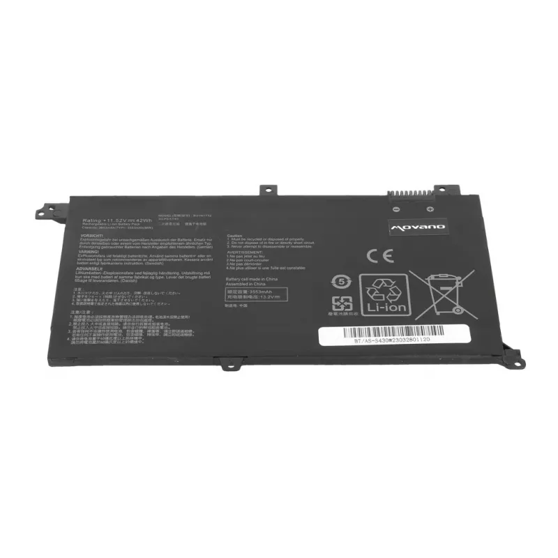 Bateria MITSU B31N1732 para Asus Vivobook S430 X430U K430 - 3600 mAh (41 Wh)