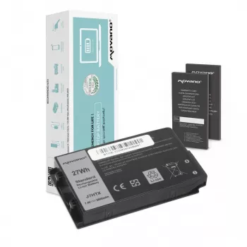 Bateria MOVANO J7HTX para Dell Latitude 12 Rugged 7202 7212 7220 Tablet - 3600 mAh (27 Wh)