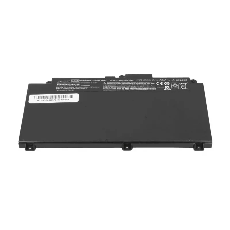 Bateria MITSU CD03XL para HP ProBook 645 650 G4 650 G5 640 650 G7 - 4200 mAh (48 Wh)
