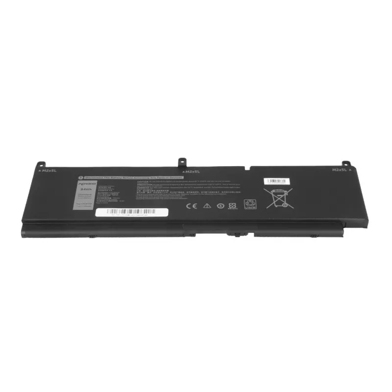 Bateria MITSU PKWVM para Dell Precision 15 7550 7560 Precision 17 7760 - 7400 mAh (84 Wh)