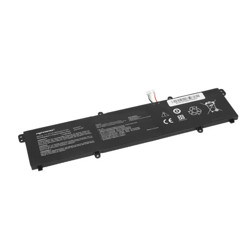 Bateria MITSU B31N1911 C31N1911 para Asus VivoBook Flip 14 X421 TM420 R413 K413FA - 3600 mAh (41 Wh)