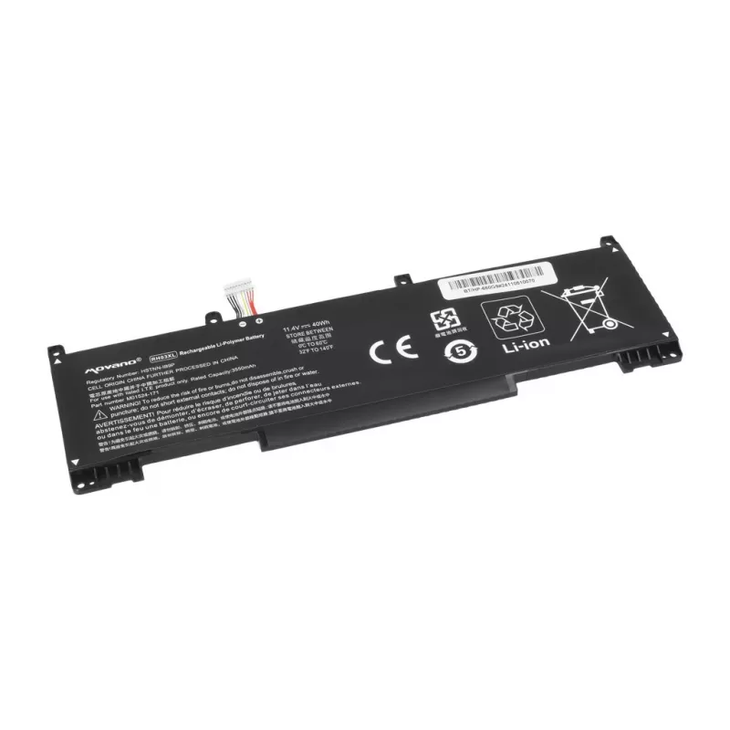 Bateria MOVANO RH03XL para HP ProBook 440 445 450 630 640 650 G8 G9 G10 - 3550 mAh (40 Wh)
