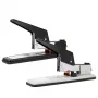 DELI E0392 Agrafador Heavy Duty, capacidade 60 folhas, preto/prateado