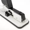 DELI E0392 Agrafador Heavy Duty, capacidade 60 folhas, preto/prateado