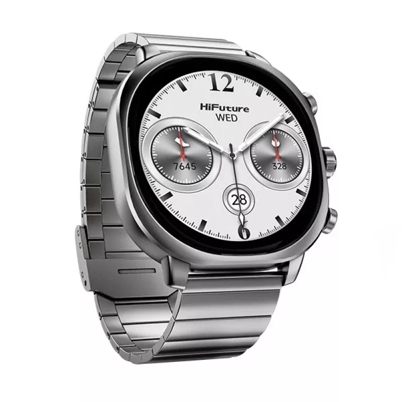 HIFUTURE Smartwatch FutureFit AIX prateado