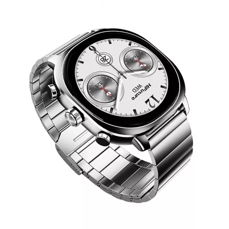 HIFUTURE Smartwatch FutureFit AIX prateado