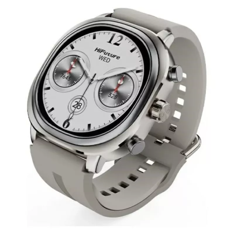 HIFUTURE Smartwatch FutureFit AIX Lite dourado champanhe