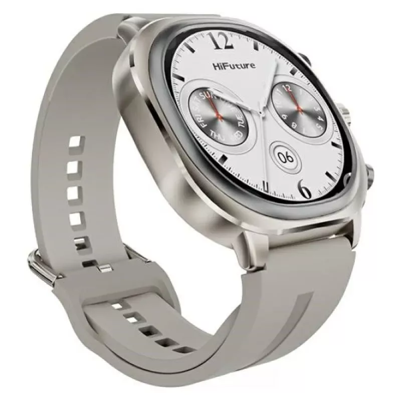 HIFUTURE Smartwatch FutureFit AIX Lite dourado champanhe