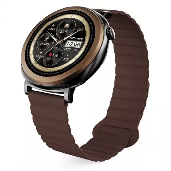HIFUTURE Smartwatch Aurora AMOLED AI castanho
