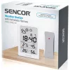 SENCOR estação multifunções SWS 2300 W - estação meteorológica com relógio, despertador e sensor exterior