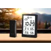 SENCOR estação meteorológica multifunções SWS 2300 B - relógio radiocontrolado, temperatura e humidade interior/exterior, sensor sem fios