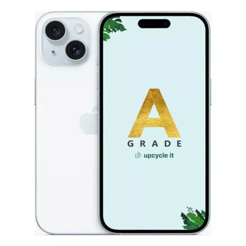 UPCYCLE IT Apple iPhone 15 128GB preto recondicionado grau A