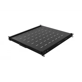 Lanberg Gaveta para rack 19 polegadas 1U 500mm de profundidade preta 35kg de capacidade