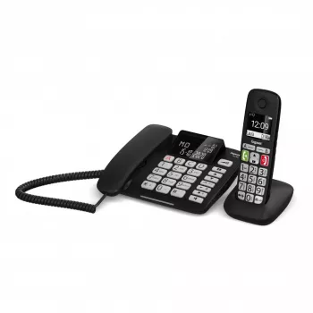 Gigaset DL780 Plus telefone com fios com atendedor de chamadas, preto