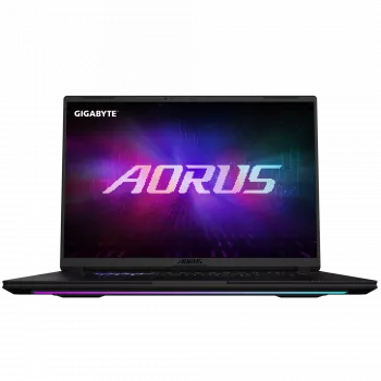 Gigabyte AORUS MASTER 16 6XJM4EEE64SP 16 inch QHD+ Portátil Gaming, AMD Ryzen 9 9955HX3D, 64GB DDR5, 2TB NVMe SSD, NVIDIA GeForce RTX 5070 Ti, Windows 11 Home, Teclado Inglês, 2 Anos de Garantia, Preto
