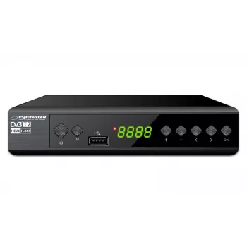 ESPERANZA DVB-T2 H.265/HEVC Sintonizador/Descodificador digital