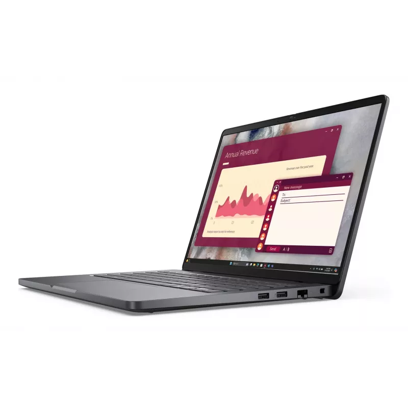 Portátil Dell Pro 14 PC14250 - Intel Core 5 220U, 16GB RAM, 512GB SSD, ecrã 14,0 polegadas FHD+, Windows 11 Pro, 3 anos ProSupport