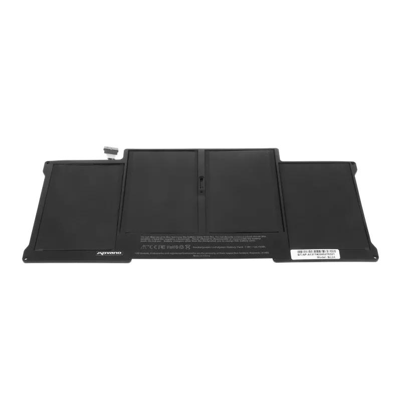 MOVANO Bateria A1377 para Apple MacBook Air 13 A1496 A1405 - 7200 mAh (54,72 Wh)