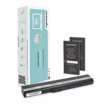 MOVANO Bateria A32-K52 para Asus A52 A52F K52 K52F K52J - 4400 mAh (48 Wh)