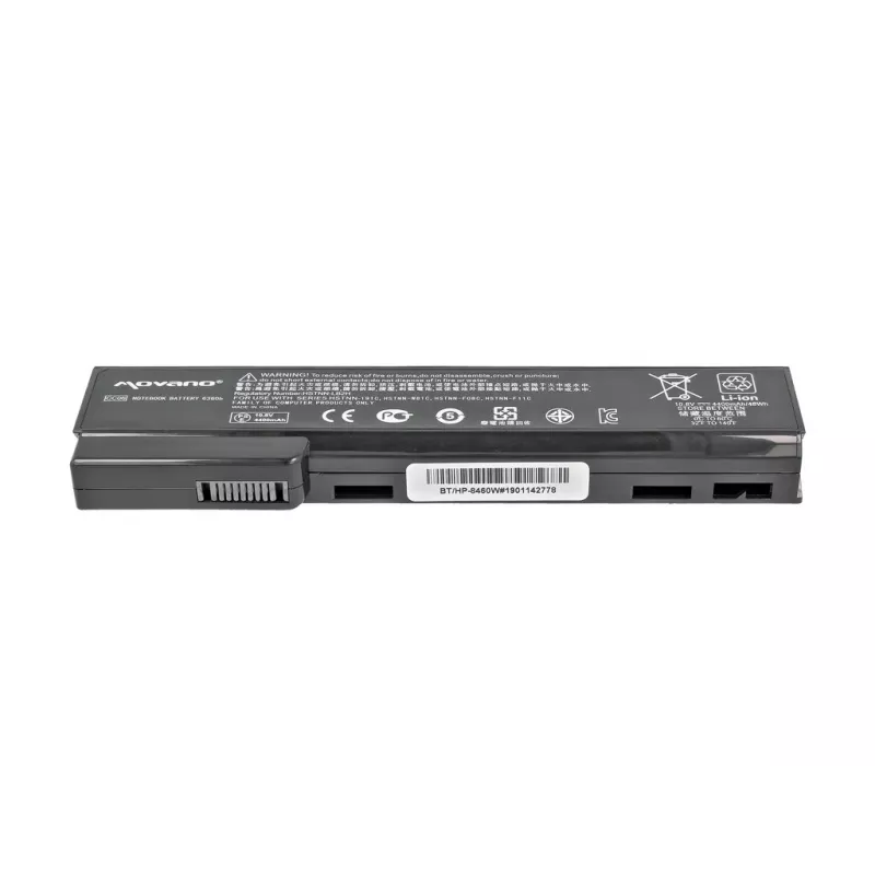 MOVANO Bateria para HP EliteBook 8460p 8460w 8470p 8470w - 4400 mAh (48 Wh)