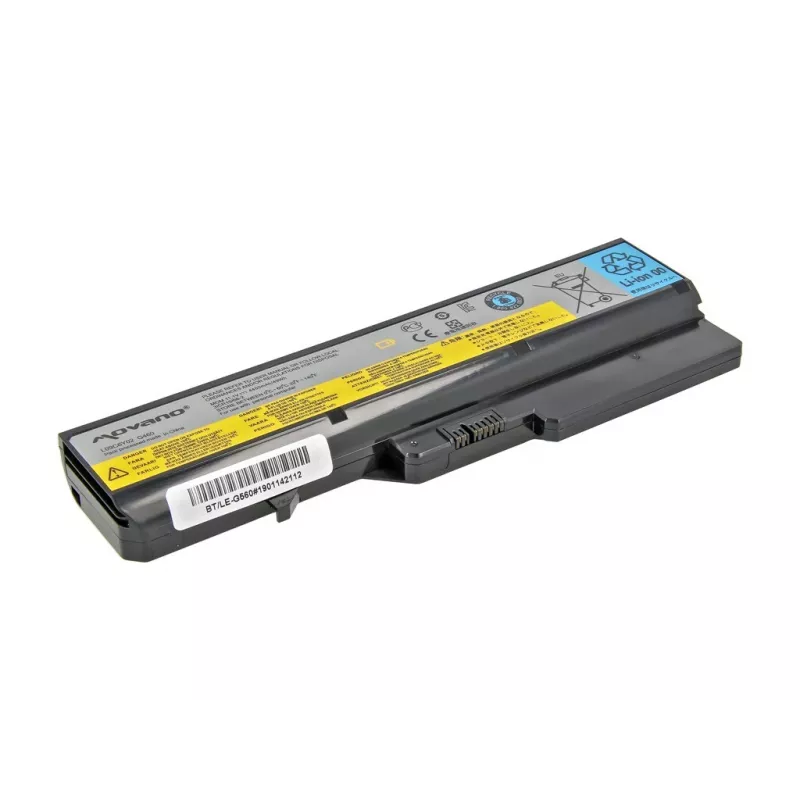 MITSU Bateria L09L6Y02 para Lenovo B570 G560 G570 G770 - 4400 mAh (48 Wh)