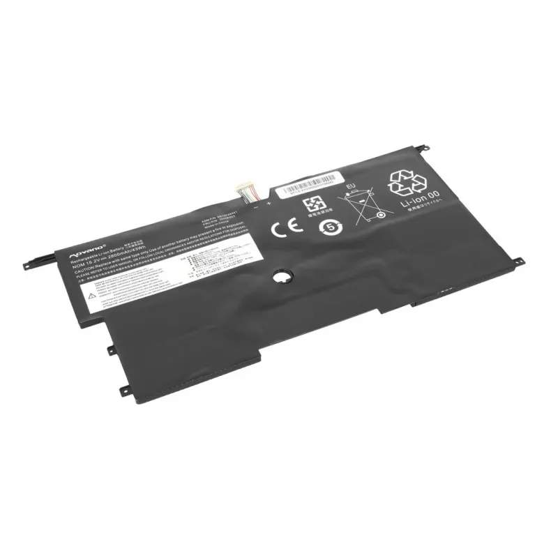 Bateria MOVANO para Lenovo ThinkPad X1 Carbon Gen 2/3 - 2800 mAh (43 Wh)